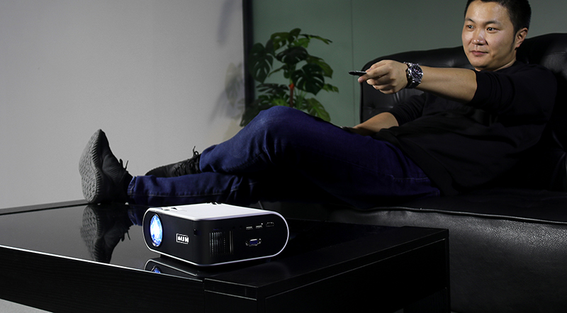 🎥 Lumixia Portable Full HD 1080p Smart Projector