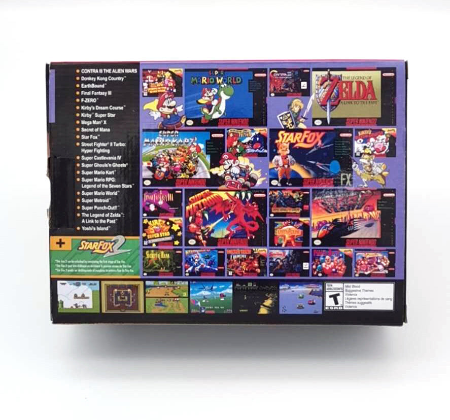 SNES 16-Bit MINI Game Console Replica – Classic Retro Gaming Fun