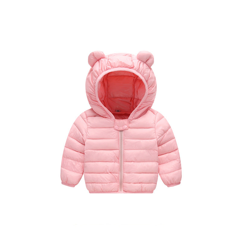 Baby Girls & Boys Warm Hooded Jacket