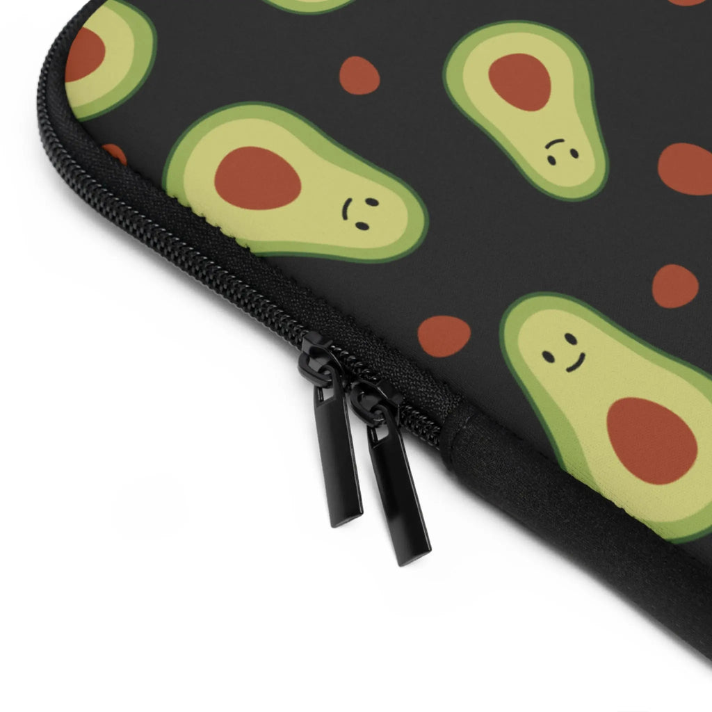 Cute Avocado Laptop Sleeve — Protective Case for MacBook & Laptops