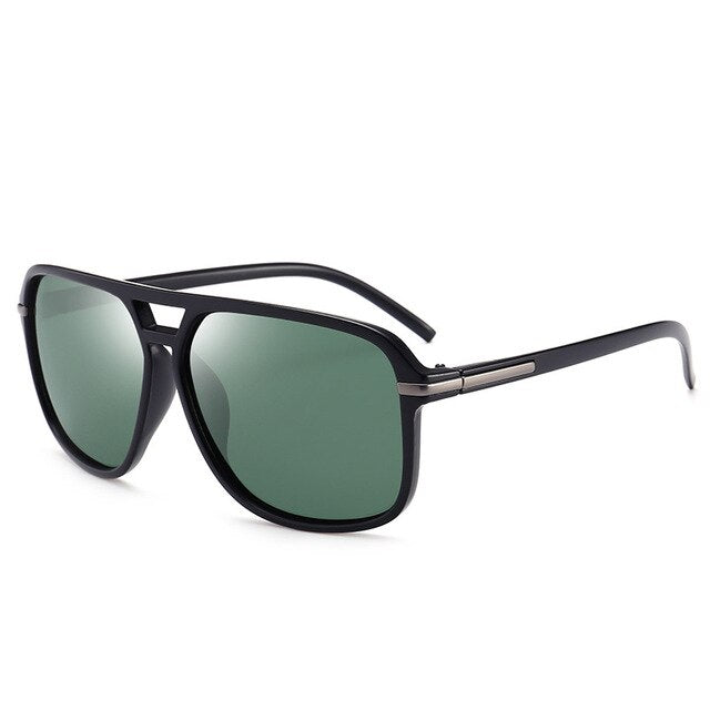 Oversized Polarized Mirror Sunglasses for Men