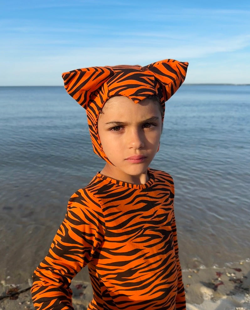 🐯 Tiger Pajama Costume – Cozy, Cute & Wildly Fun!