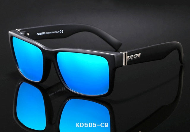 Men's Polarized Sport Sunglasses – UV400 Square Frame