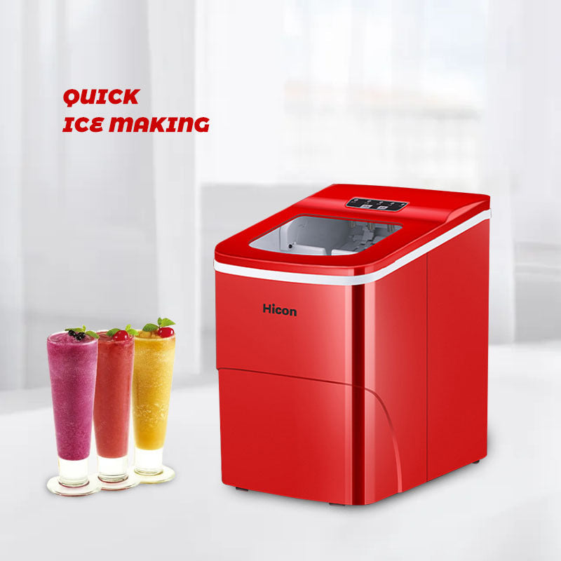 Ice Maker Commercial 15KG Household Smart WiFi Automatic Round Ice Cube Maker