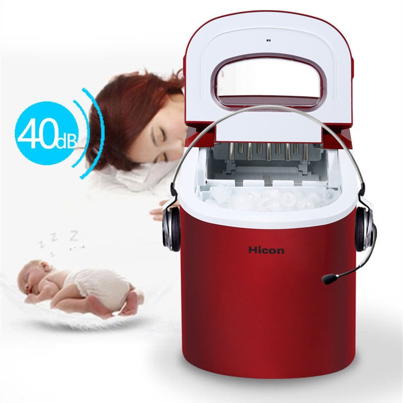 Household Small Ice Maker – Manual Water Filling | Perfect for Home & Milk Tea Shops
