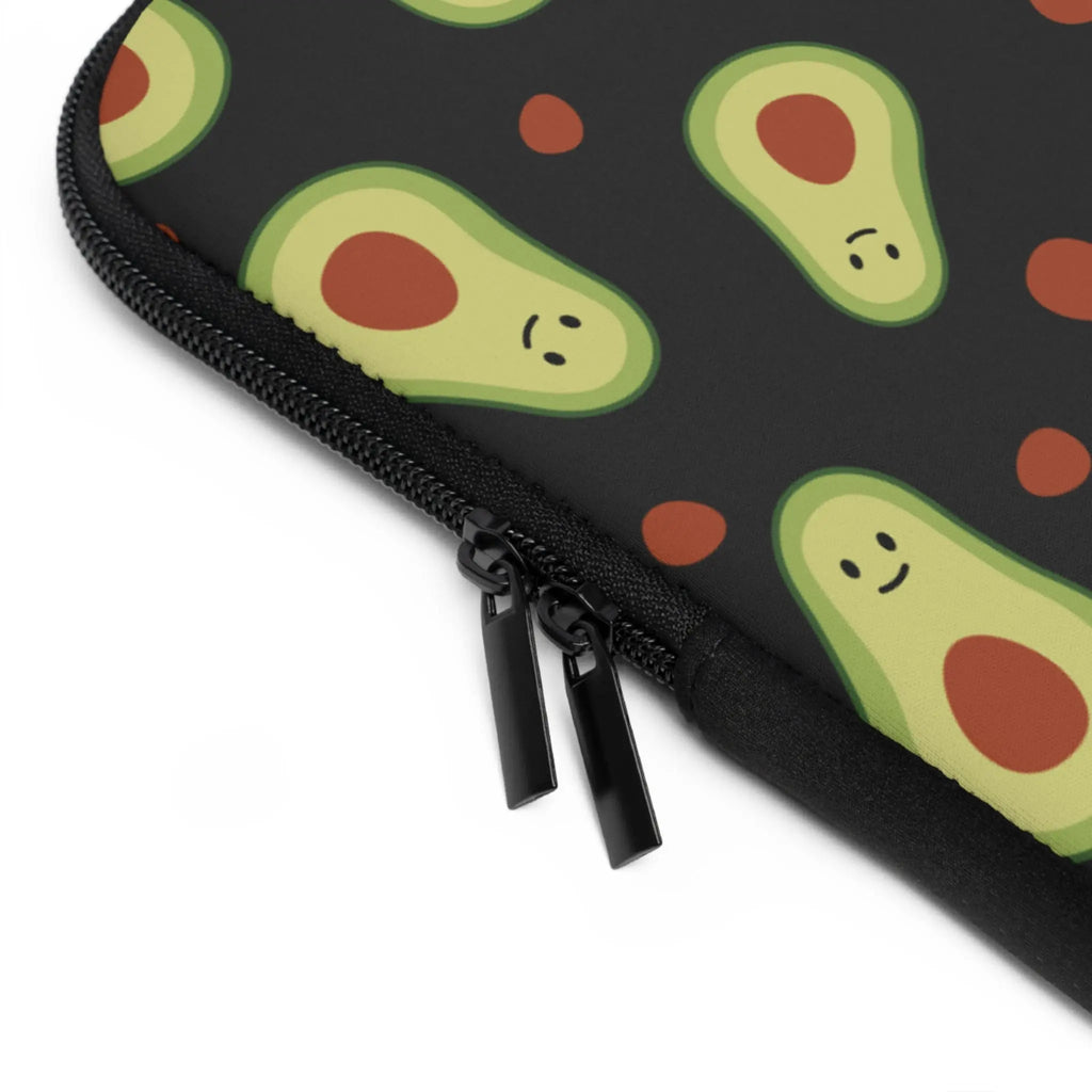 Cute Avocado Laptop Sleeve — Protective Case for MacBook & Laptops