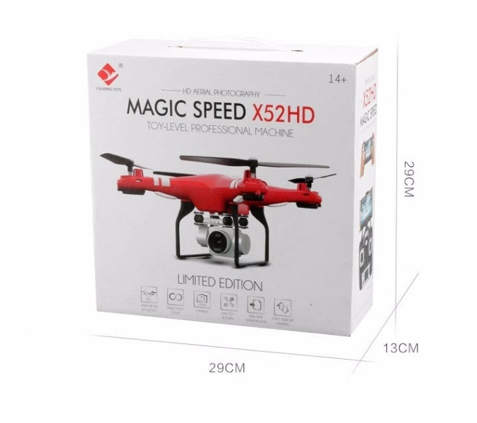 🚁 X52 RC Drone with Altitude Hold & HD WiFi Camera