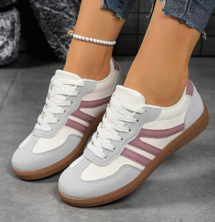 Lace-Up Low-Top Sneakers – Women’s Training Shoes