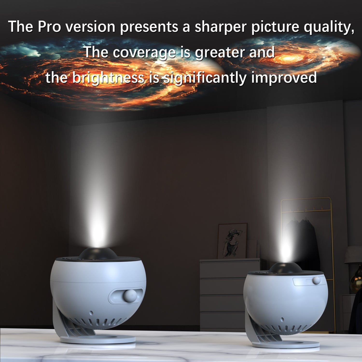 🌌 Galaxy Projector Pro Version – 12-in-1 Planetarium