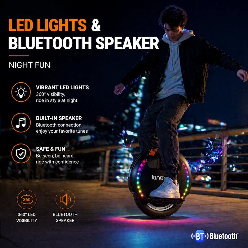 KingSong 14D Pro Electric Unicycle – Compact, Powerful & Built for Everyday Adventure