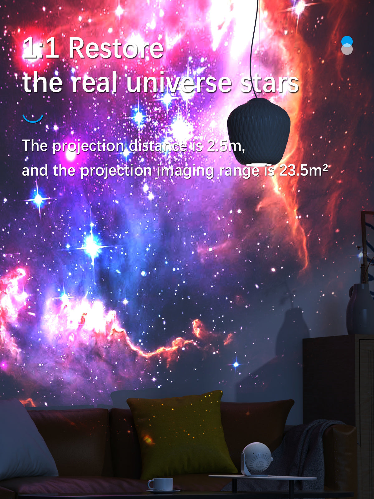 🌌 Galaxy Projector Pro Version – 12-in-1 Planetarium