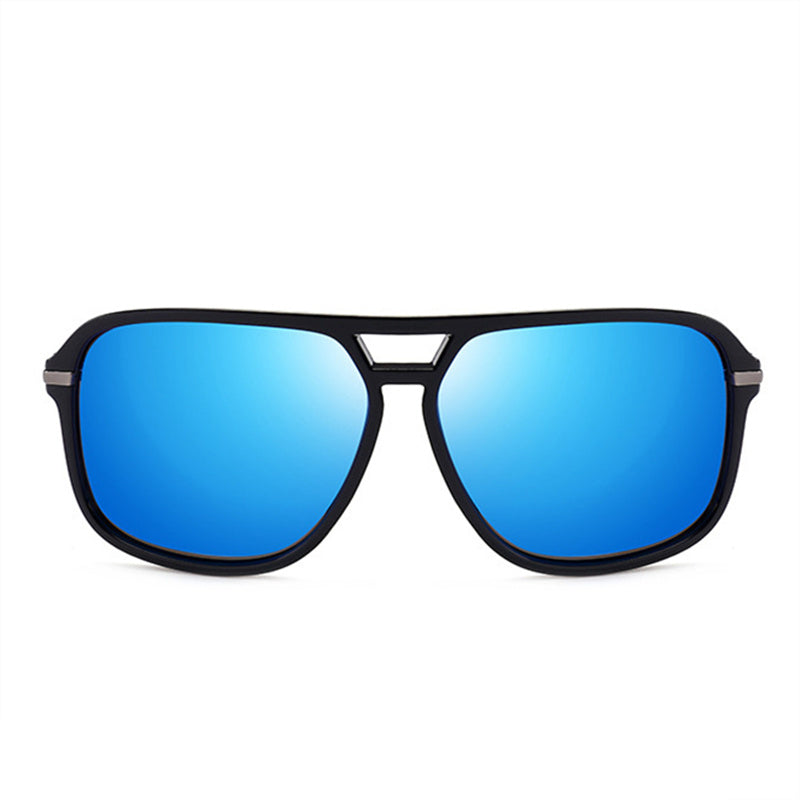 Oversized Polarized Mirror Sunglasses for Men