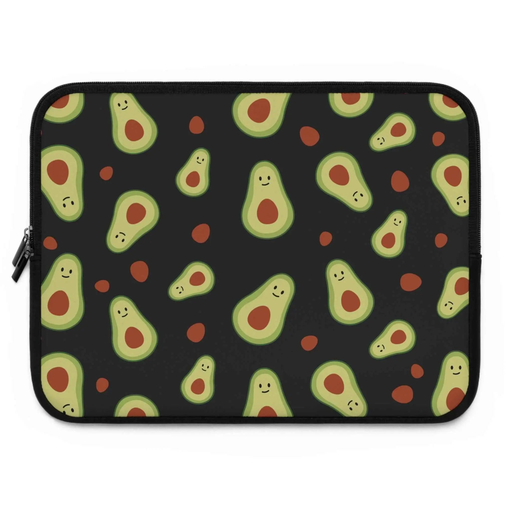 Cute Avocado Laptop Sleeve — Protective Case for MacBook & Laptops