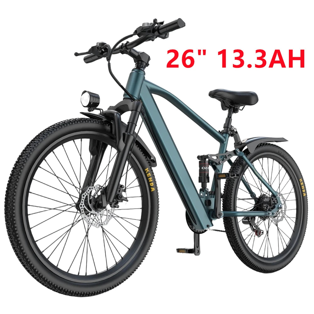 🚴 26"/24" Electric Mountain E-Bike for Adults