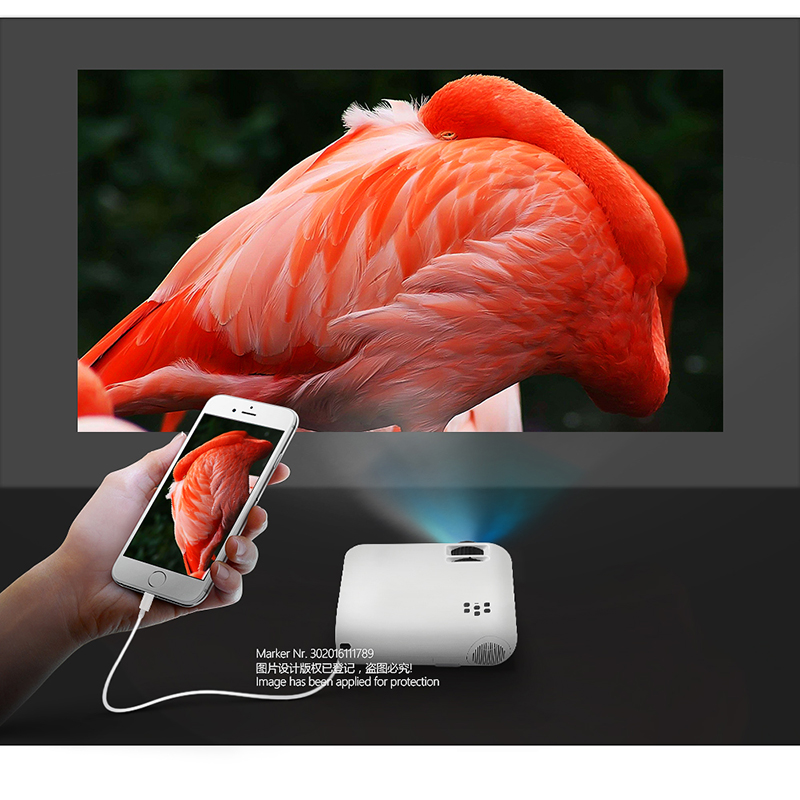 🎥 Lumixia Portable Full HD 1080p Smart Projector