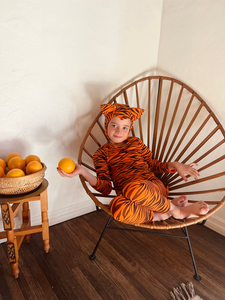 🐯 Tiger Pajama Costume – Cozy, Cute & Wildly Fun!