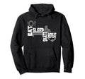Skating Eat Sleep Skate Repeat Inline Hoodie - Minimalist Print Men Women