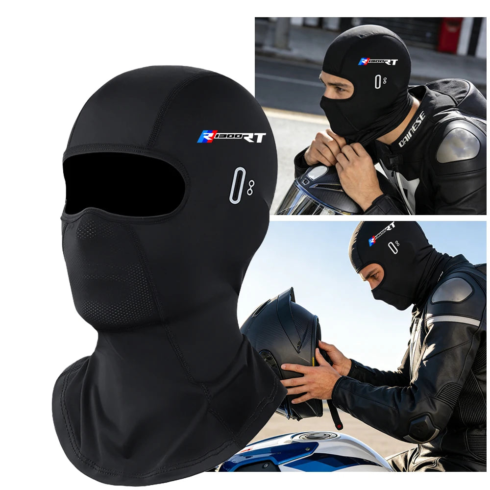 For BMW R1200RT R1300RT R 1300 RT 2021-2026 Motorcycle Balaclava Summer UV Protection Glasses Face Breathable Hole Winter Warm