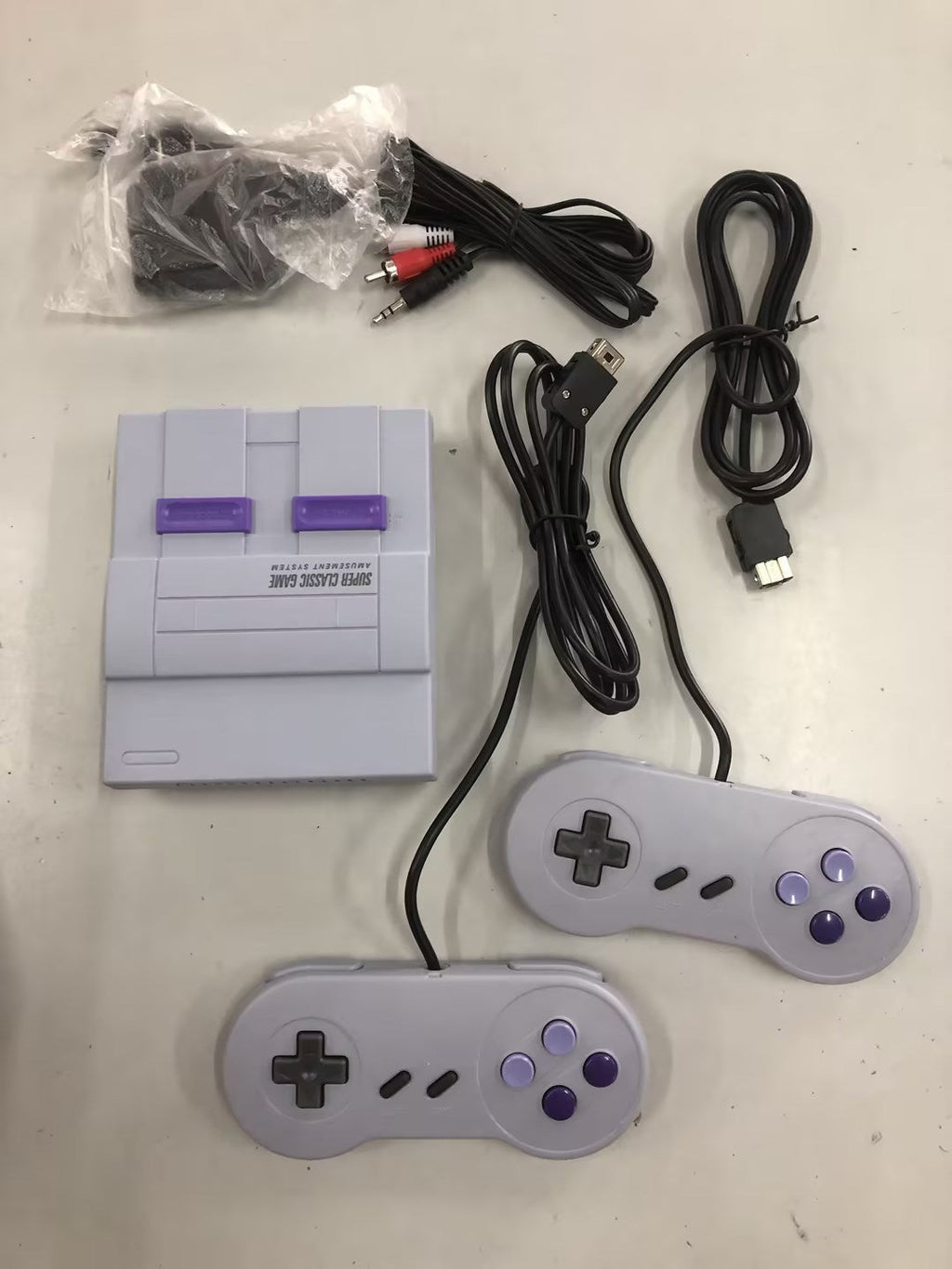 SNES 16-Bit MINI Game Console Replica – Classic Retro Gaming Fun