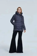 Women's Warm Hooded Winter Coat – Casual Parka Jacket
