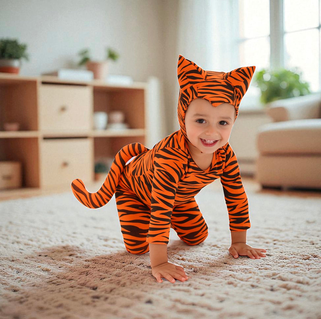 🐯 Tiger Pajama Costume – Cozy, Cute & Wildly Fun!
