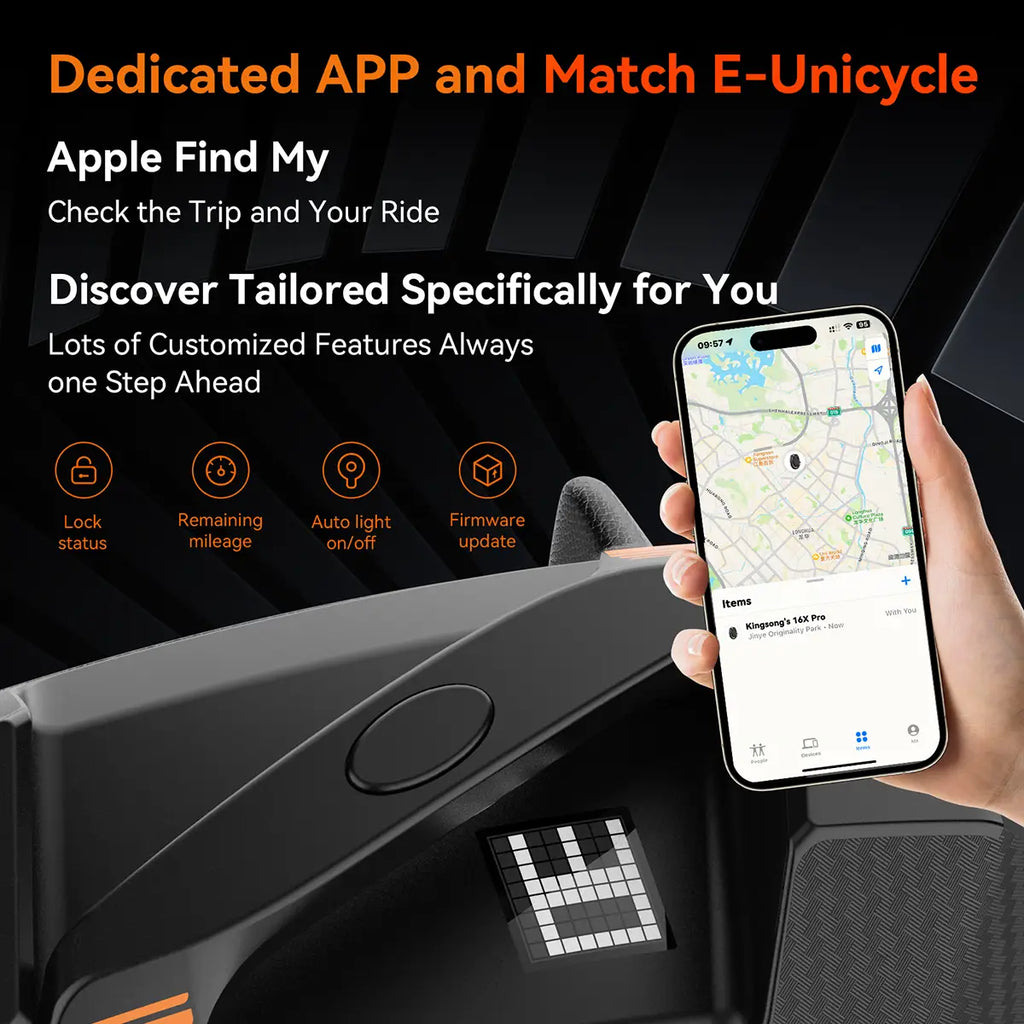 KingSong 16X Pro Electric Unicycle – Powerful Performance, Long Range & Ultimate Riding Comfort