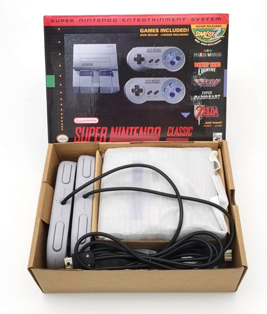SNES 16-Bit MINI Game Console Replica – Classic Retro Gaming Fun