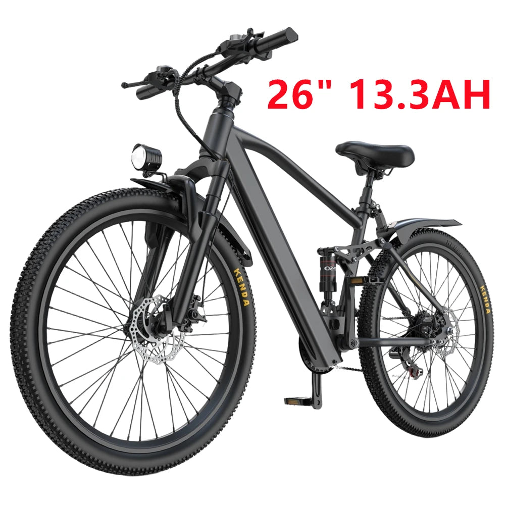 🚴 26"/24" Electric Mountain E-Bike for Adults