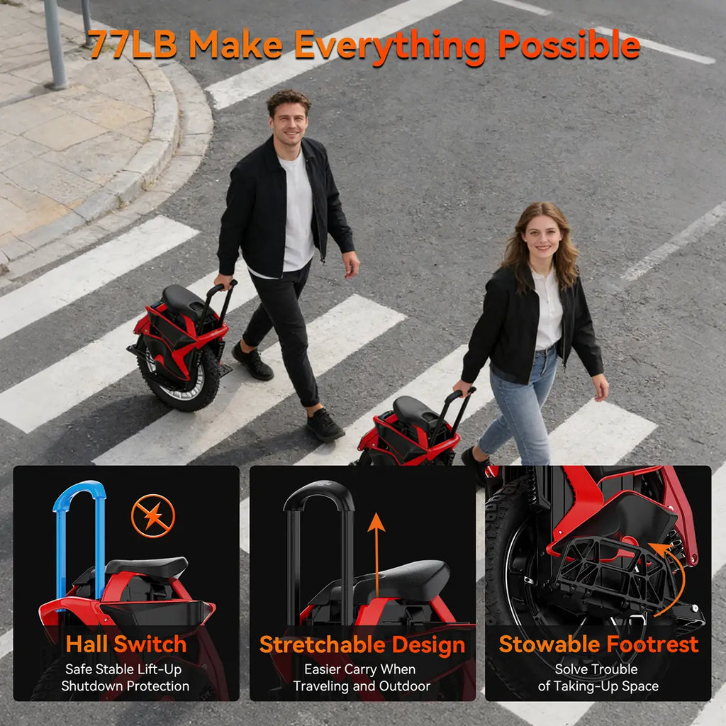 KingSong S22 Pro+ Electric Unicycle – Ultimate Power, Suspension & Adventure