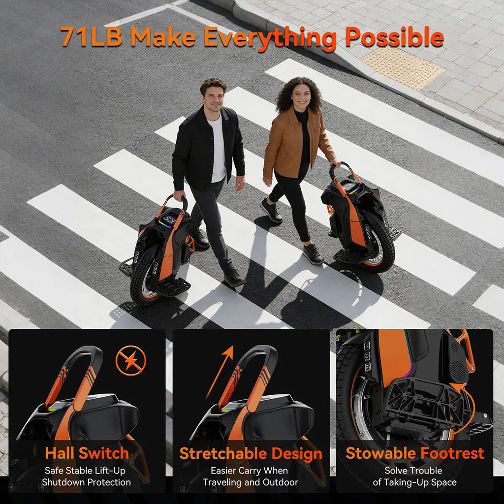 KingSong S19 Pro Electric Unicycle – Premium Suspension, Powerful Performance & Long-Range Adventure