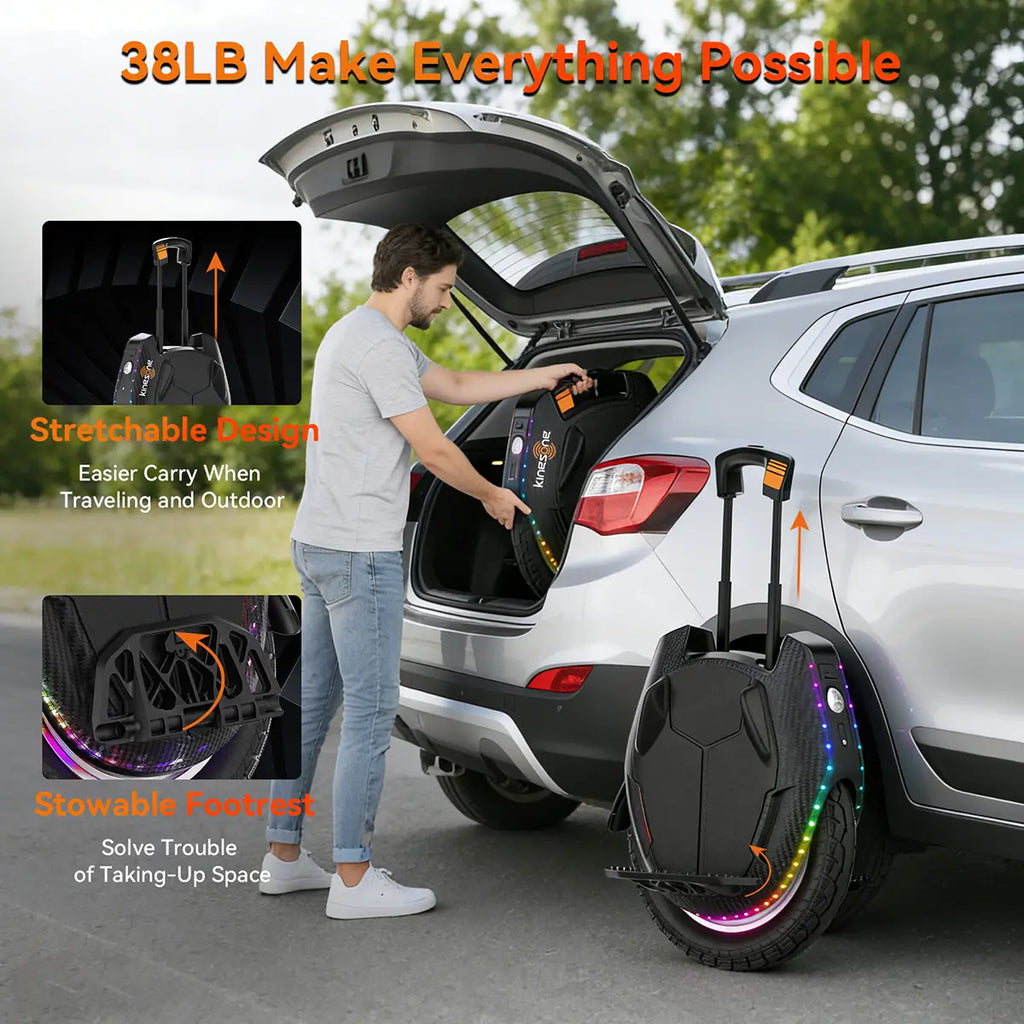 KingSong 16X Pro Electric Unicycle – Powerful Performance, Long Range & Ultimate Riding Comfort