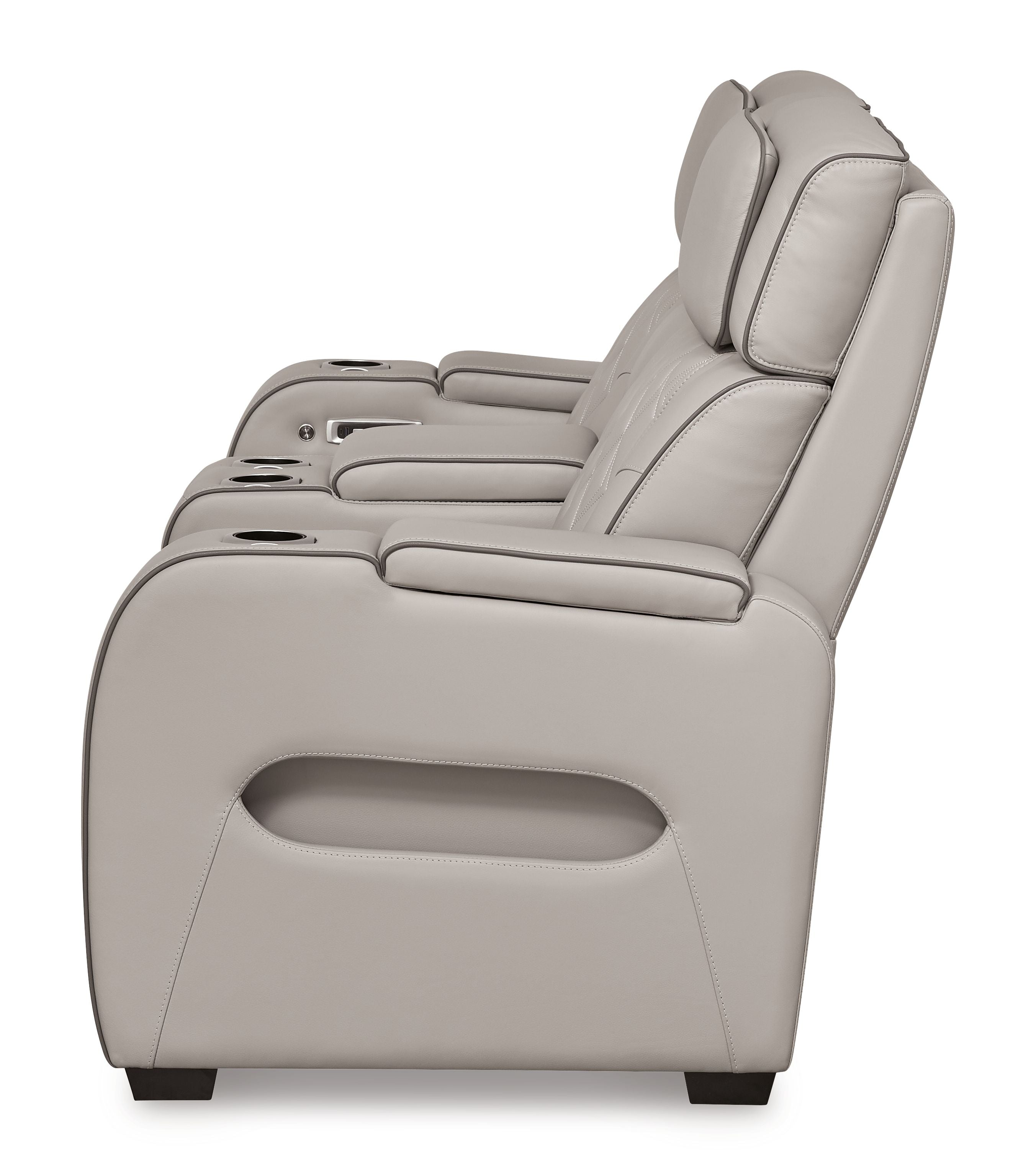 Boyington Power Reclining Loveseat with Console & Adjustable Headrests