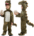 🦖 Realistic T-Rex Costume for Kids & Toddlers – Dinosaur Jumpsuit with Egg