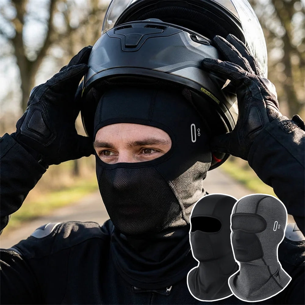 For BMW R1200RT R1300RT R 1300 RT 2021-2026 Motorcycle Balaclava Summer UV Protection Glasses Face Breathable Hole Winter Warm