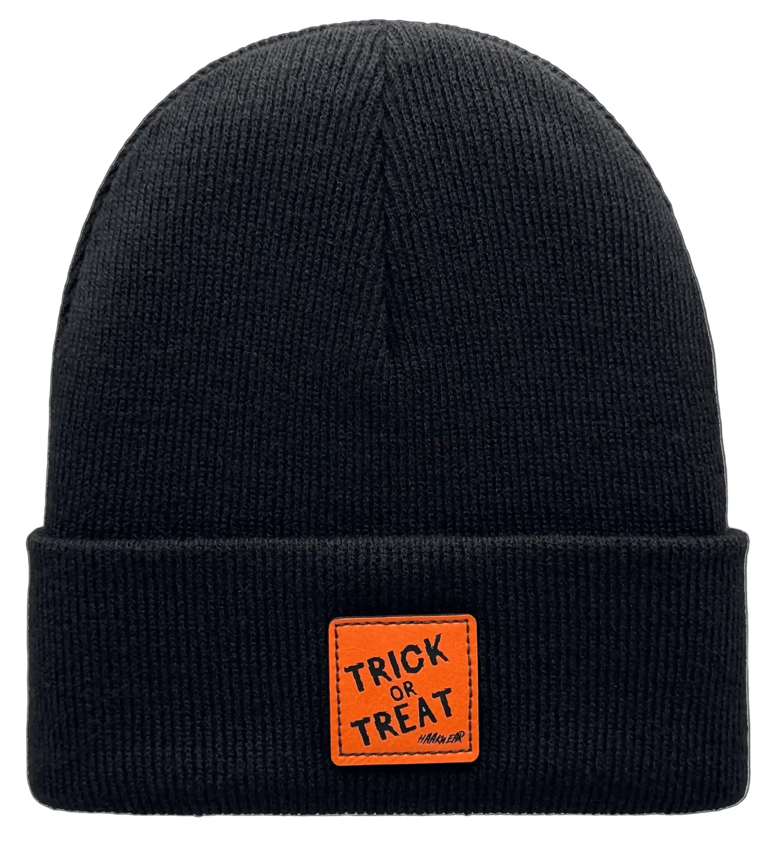 🎃🖤 Halloween “Trick or Treat” Classic Beanie 👻