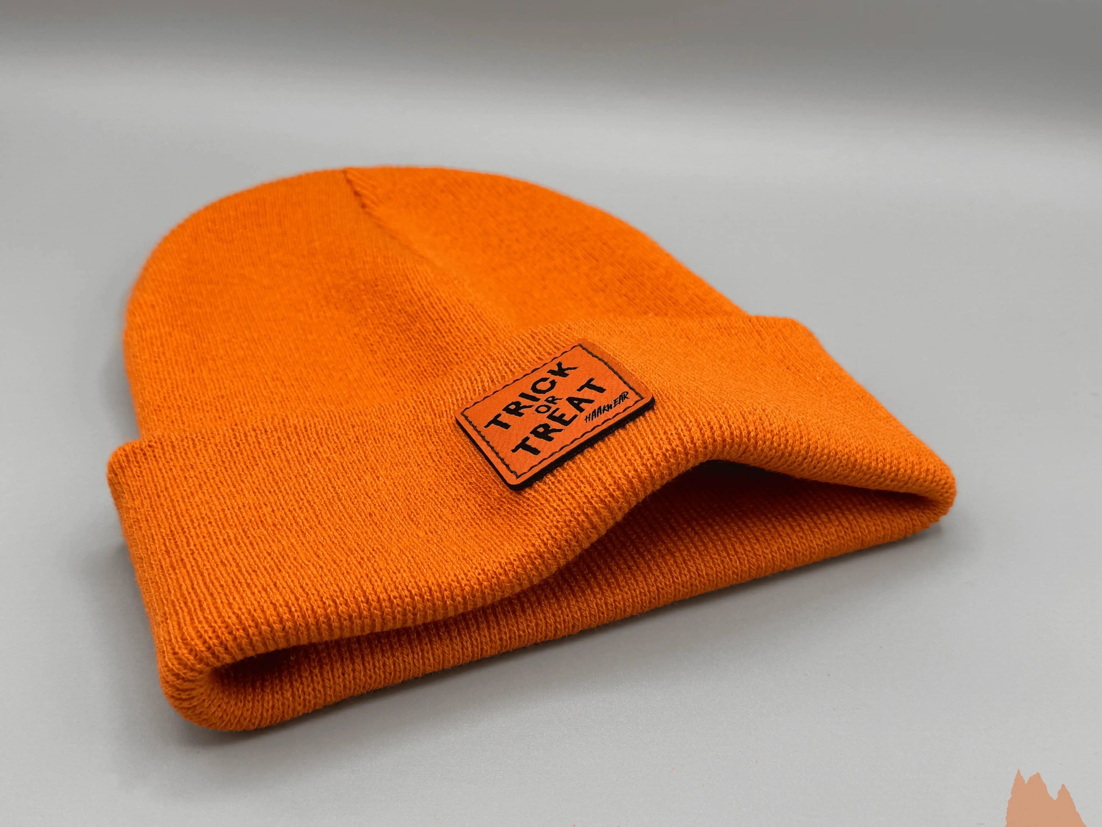 🎃🖤 Halloween “Trick or Treat” Classic Beanie 👻