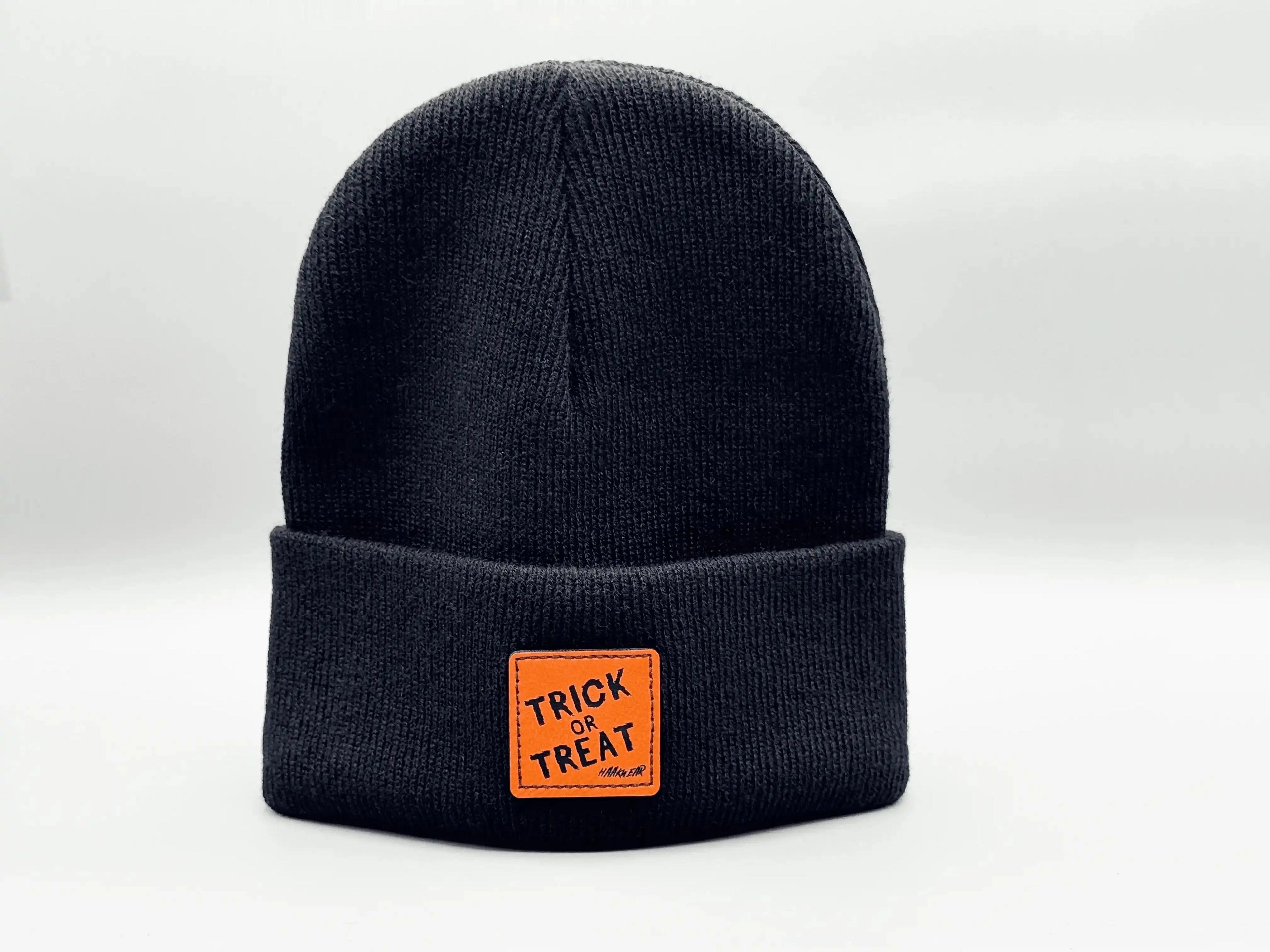 🎃🖤 Halloween “Trick or Treat” Classic Beanie 👻