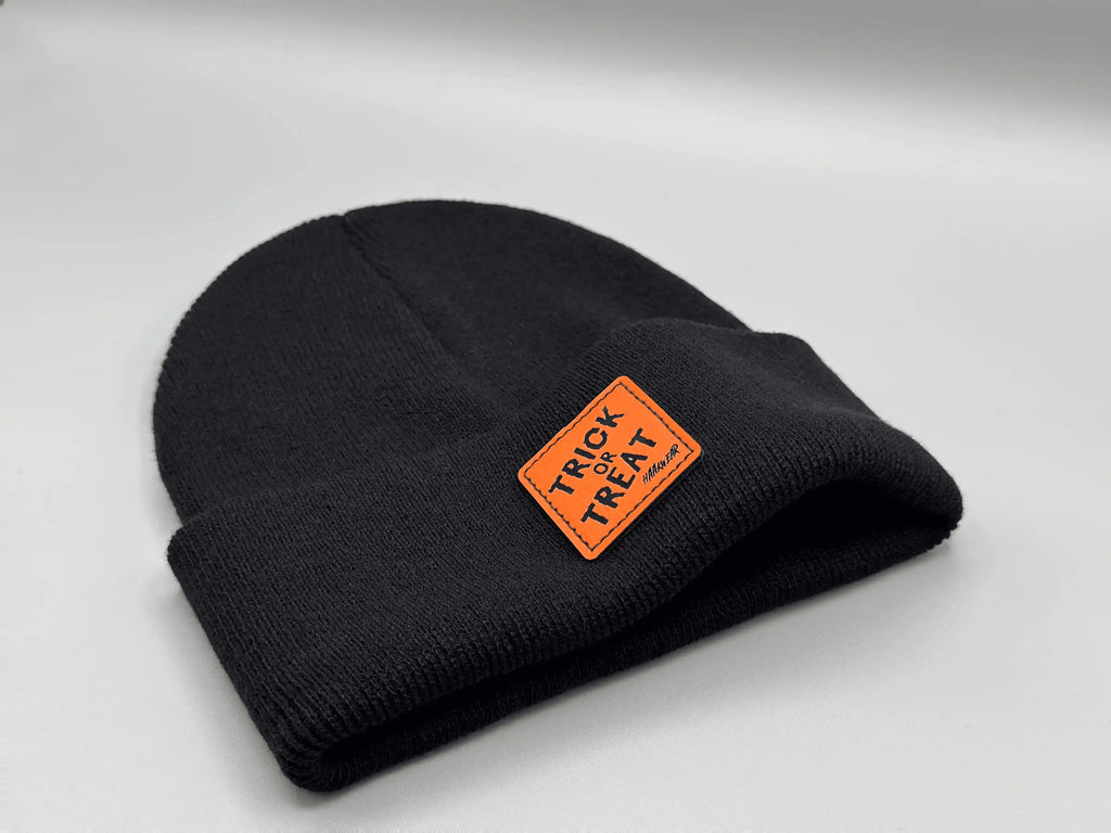 🎃🖤 Halloween “Trick or Treat” Classic Beanie 👻
