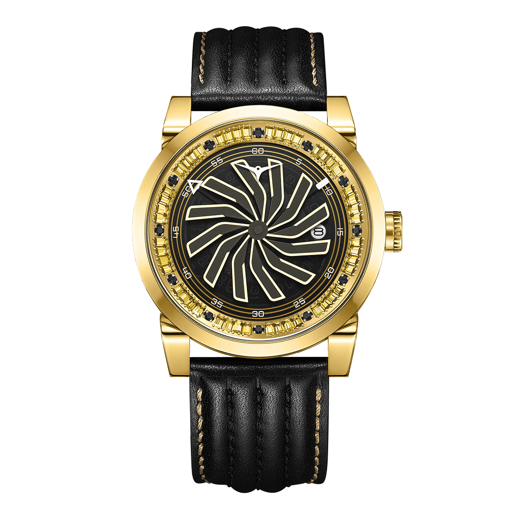 BLADE 12K AMBER GEM – Luxury Meets Precision