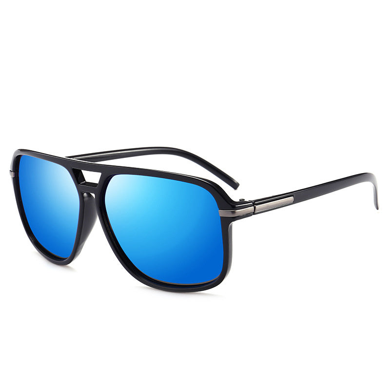 Oversized Polarized Mirror Sunglasses for Men