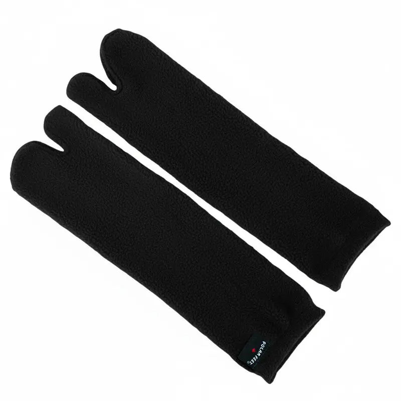 Polar Feet Fleece Tabi Socks - Black