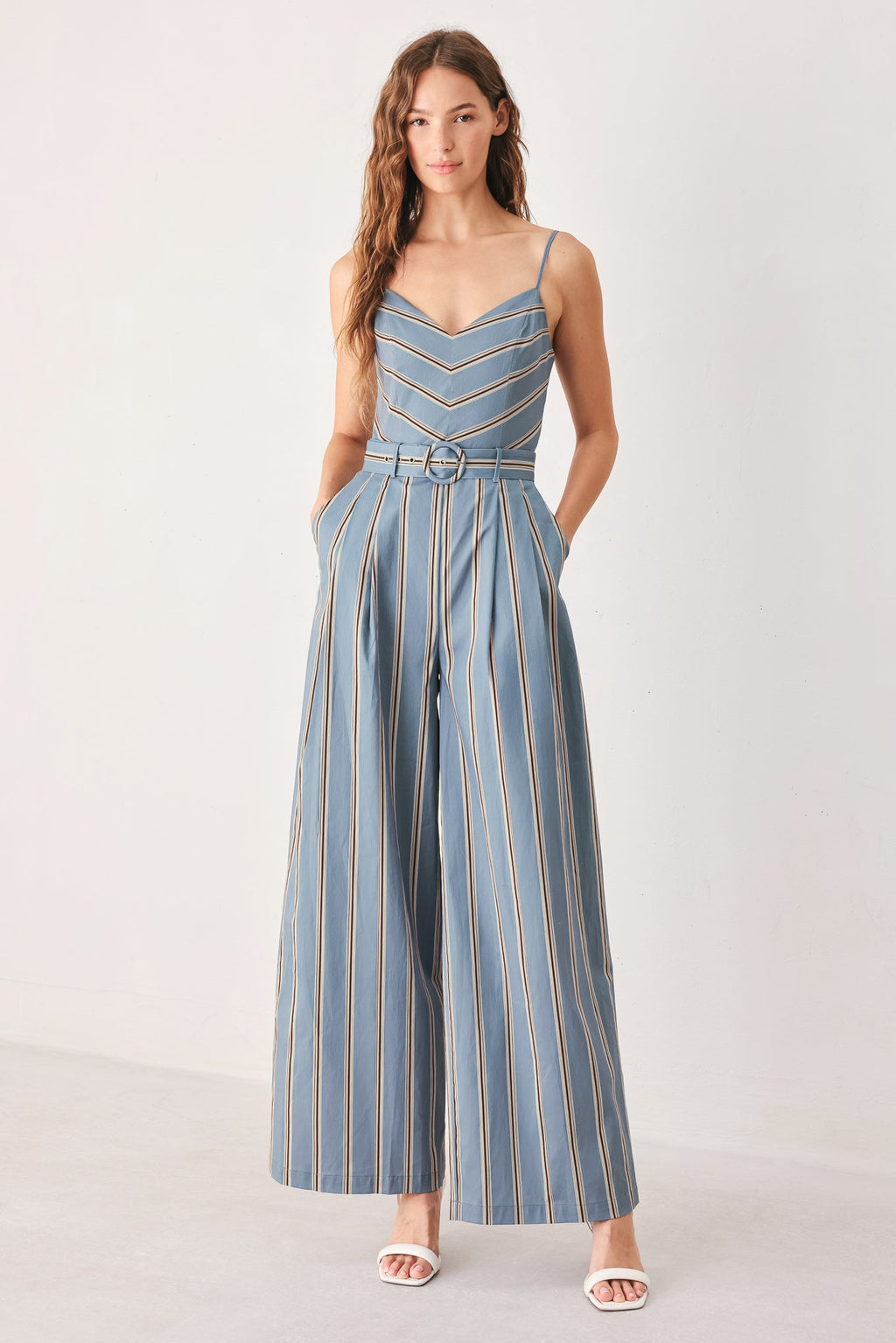 ✨ HAMPTON STRIPE WOVEN JUMPSUIT