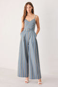 ✨ HAMPTON STRIPE WOVEN JUMPSUIT