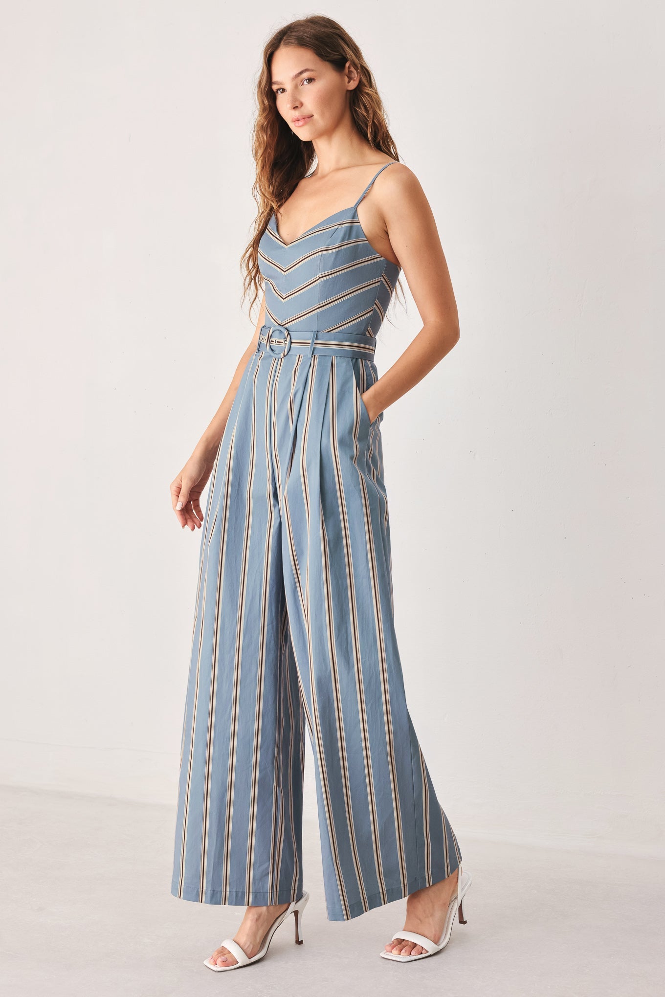 ✨ HAMPTON STRIPE WOVEN JUMPSUIT
