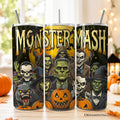 👻🎃 Monster Mash Horror 20oz Personalized Tumbler 🖤