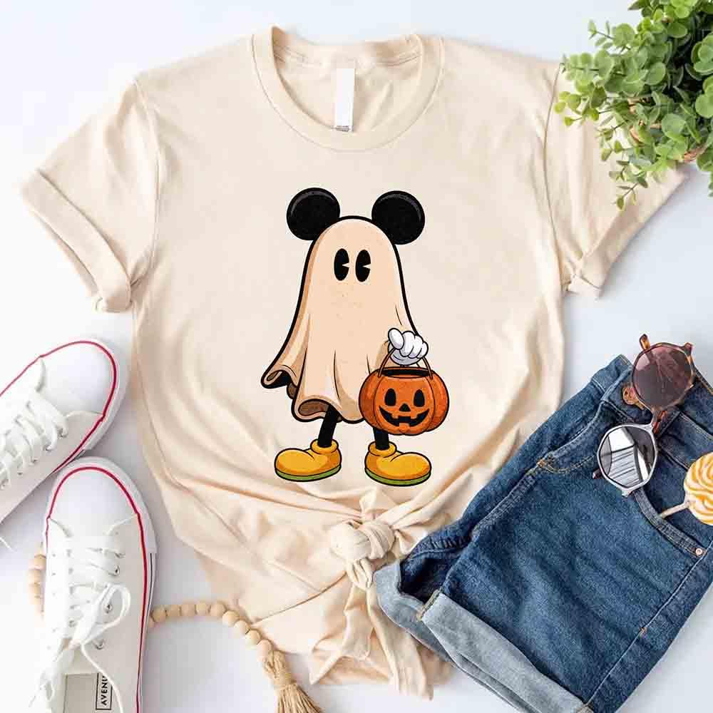 👻🖤 Ghost Couple Halloween Shirts – Cute Spooky Matching Fall Tees