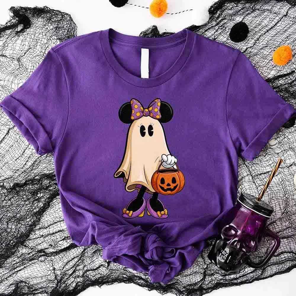 👻🖤 Ghost Couple Halloween Shirts – Cute Spooky Matching Fall Tees