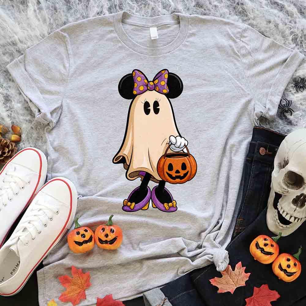 👻🖤 Ghost Couple Halloween Shirts – Cute Spooky Matching Fall Tees