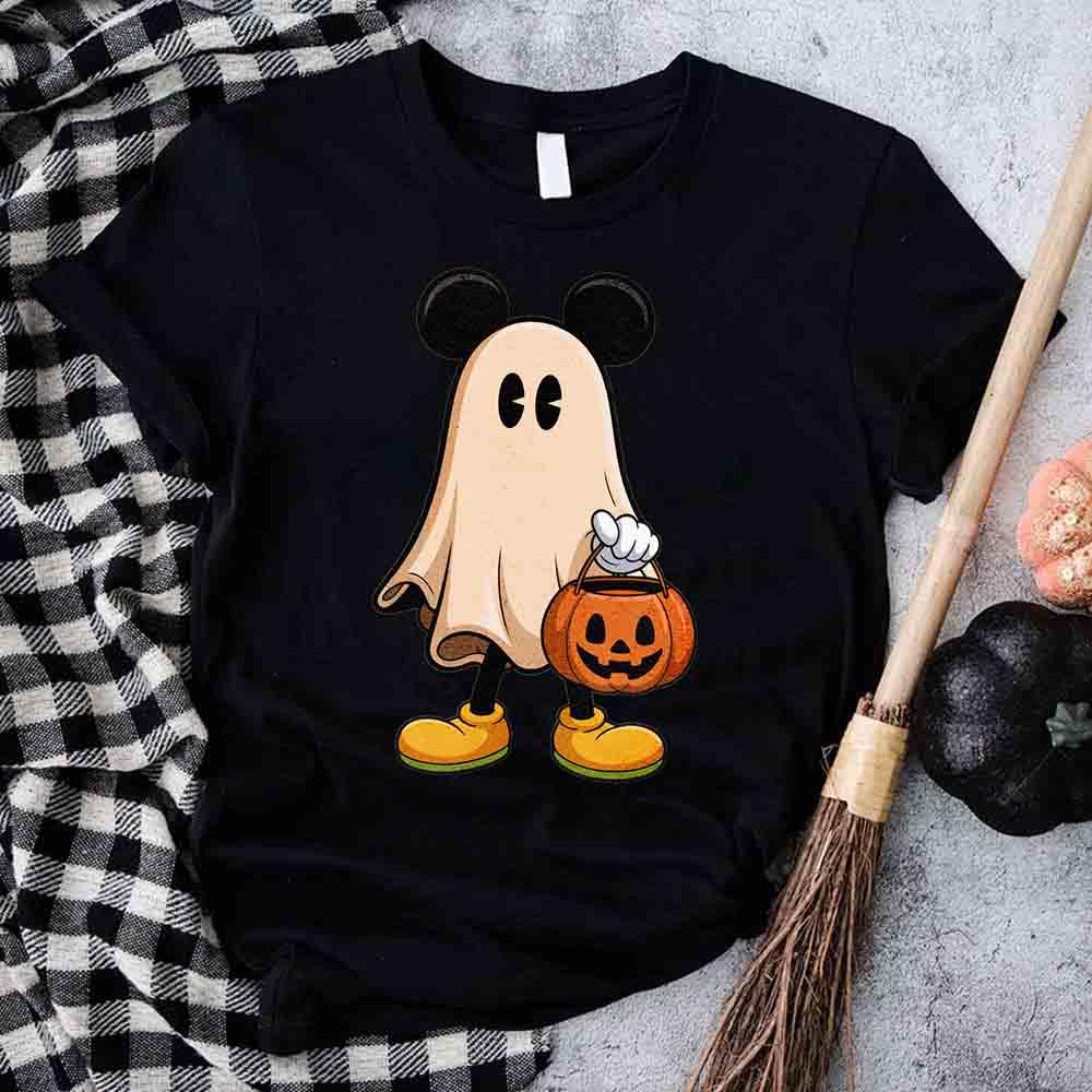 👻🖤 Ghost Couple Halloween Shirts – Cute Spooky Matching Fall Tees