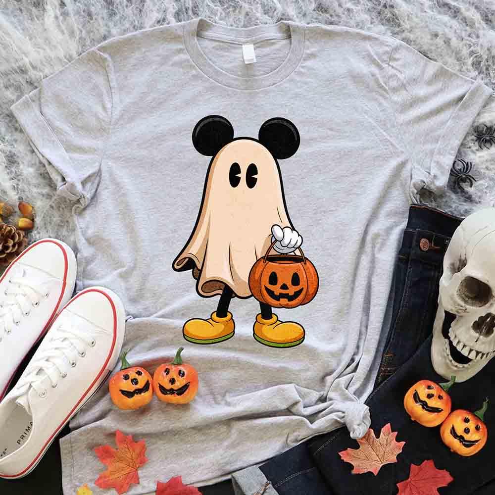 👻🖤 Ghost Couple Halloween Shirts – Cute Spooky Matching Fall Tees